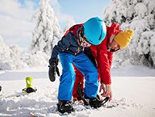 Wiązania snowboardowe dziecięce