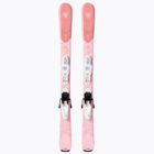 Narty zjazdowe dziecięce Rossignol Experience W Pro + wiązania Kid4 pink