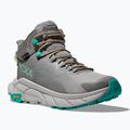 Buty turystyczne męskie HOKA Trail Code GTX galactic grey/electric aqua