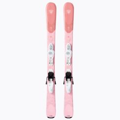 Narty zjazdowe dziecięce Rossignol Experience W Pro + wiązania Kid4 pink