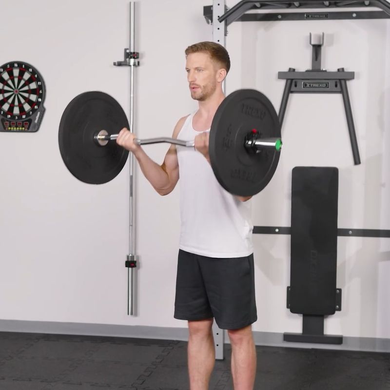Obciążenie bumperowe olimpijskie TREXO TRX-BMP005 5 kg czarne 12
