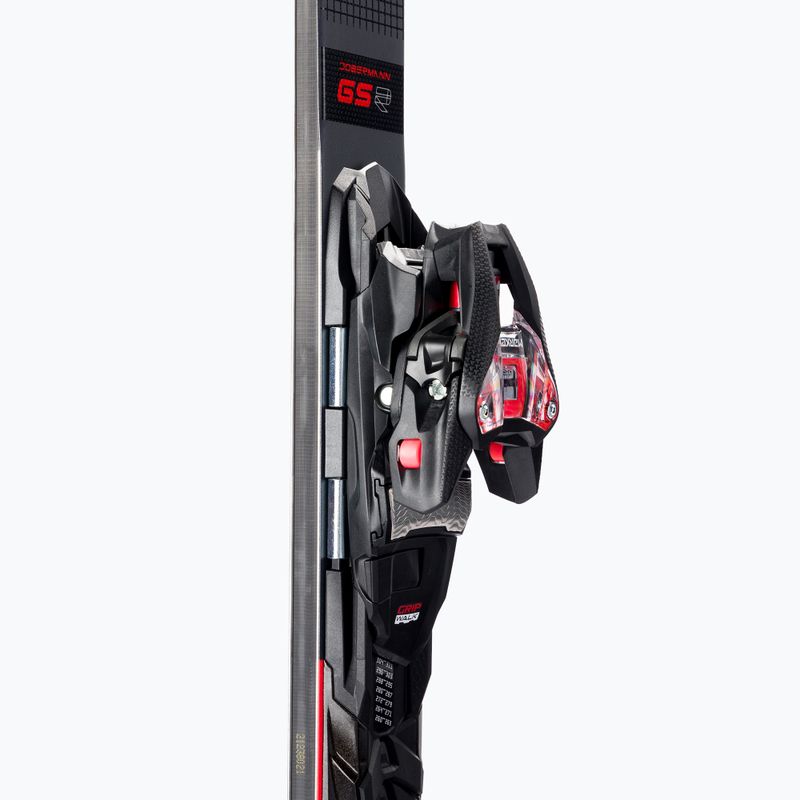 Narty zjazdowe Nordica Dobermann GSR RB + wiązania XCELL 14 FDT black/red 7